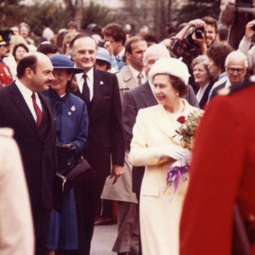 With Her Majesty The Queen, 1984