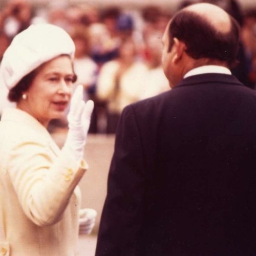 With Her Majesty The Queen, 1984
