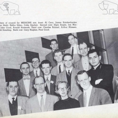 Medical Student Council, 1957